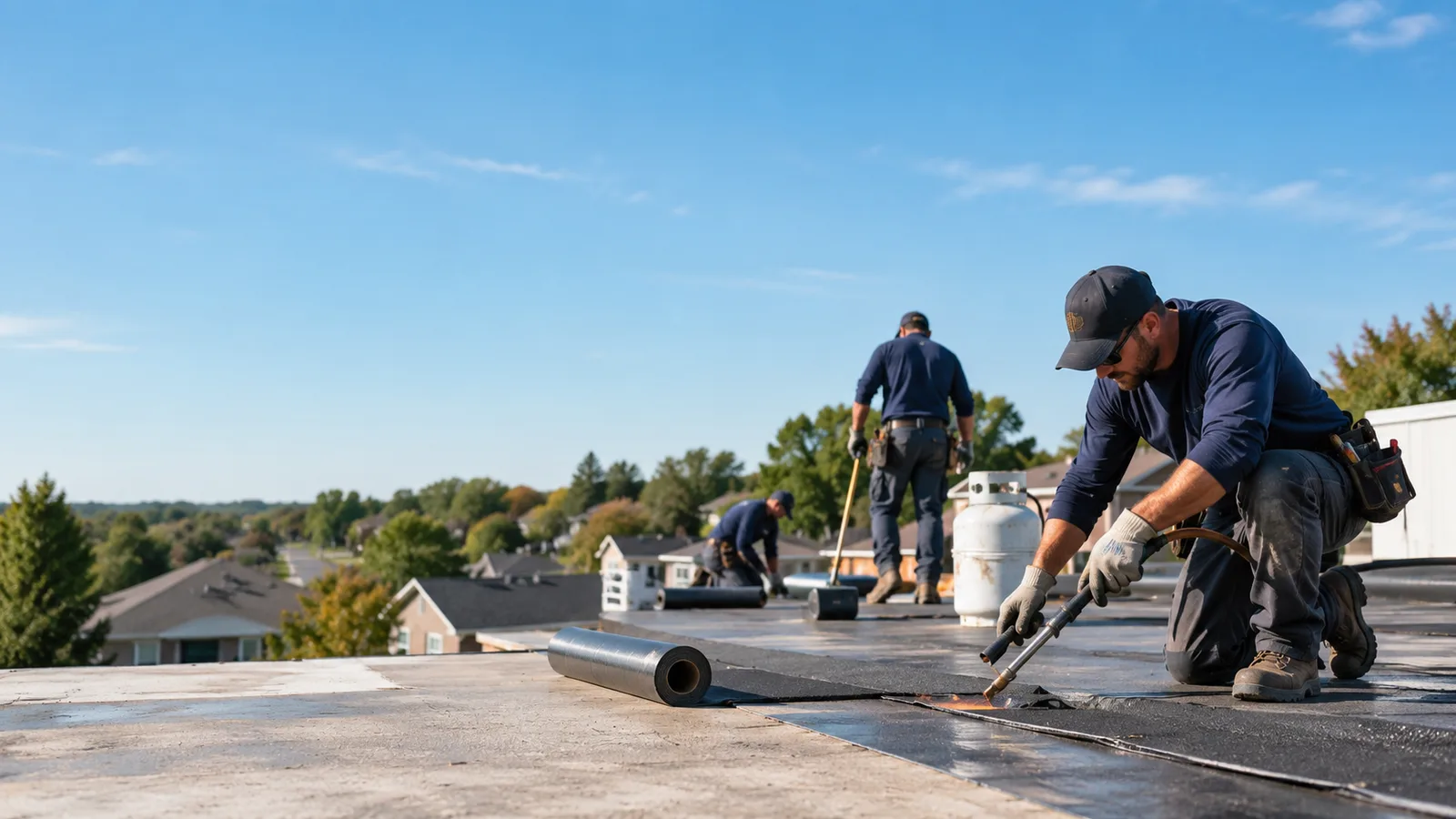 Flat Roof Leak Repair providers in Channing, MI